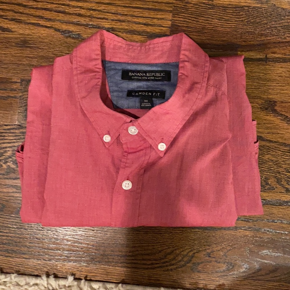 Men’s Red BR Casual Shirt